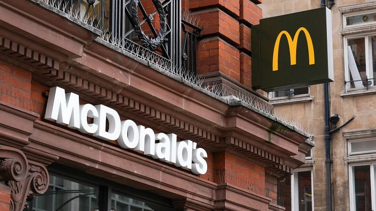 英國一間麥當勞分店。(資料圖片)
