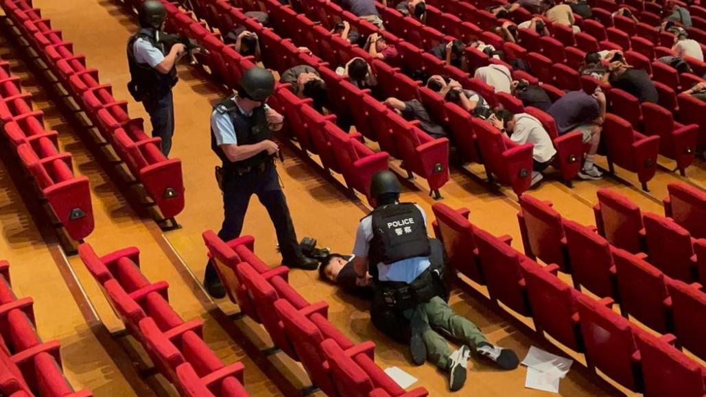 跨部門逾200人中環反恐演習，新加坡志願特警隊獲邀出席。