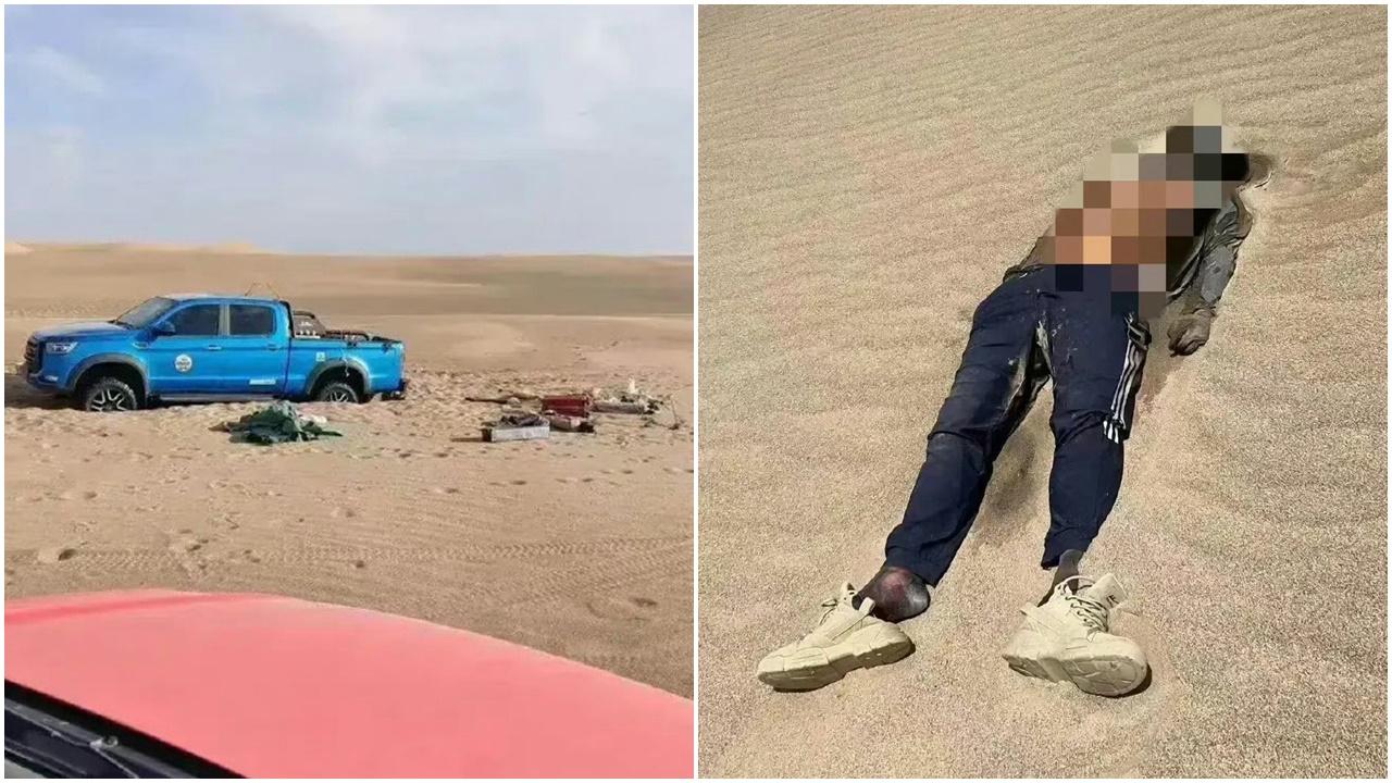 私闖新疆羅布泊探險，越野車4人全部罹難。(微博)