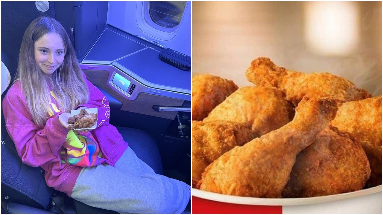 飛機餐供應出問題，英航改發KFC炸雞。