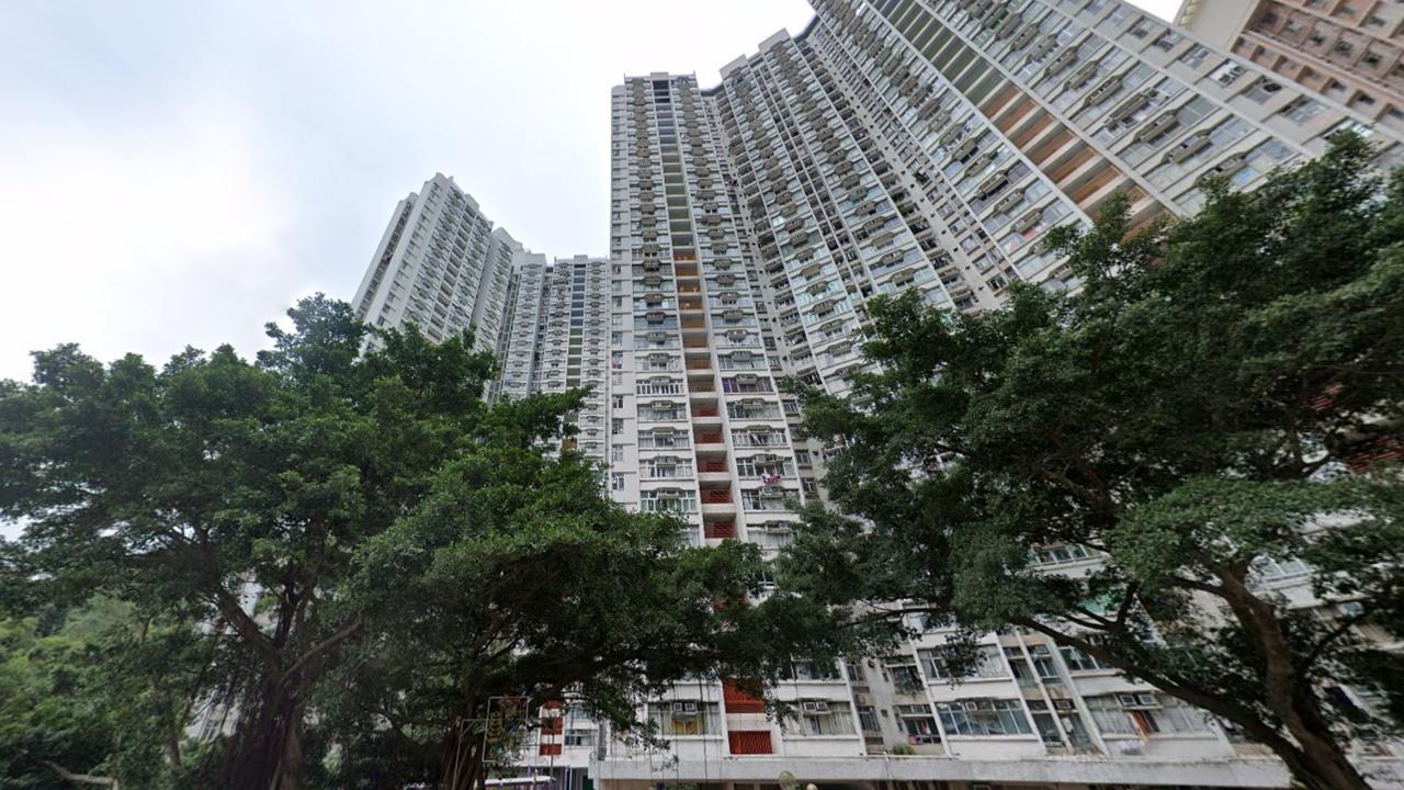 藍田德田邨九旬翁高處墮下，當場死亡。(Google Map)