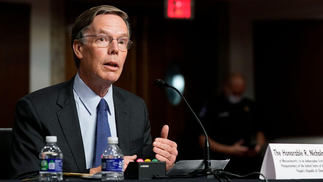 中國黑客傳入侵美駐華大使伯恩斯電郵。(資料圖片)