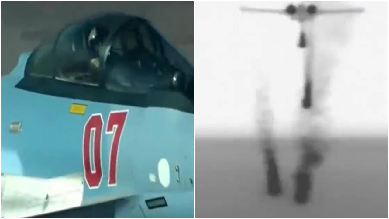 美軍指無人機在敘利亞，遭俄軍以照明彈攻擊。(X)