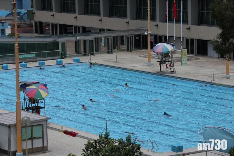 康文署在觀塘游泳池試行人工智能遇溺偵測系統。(資料圖片)