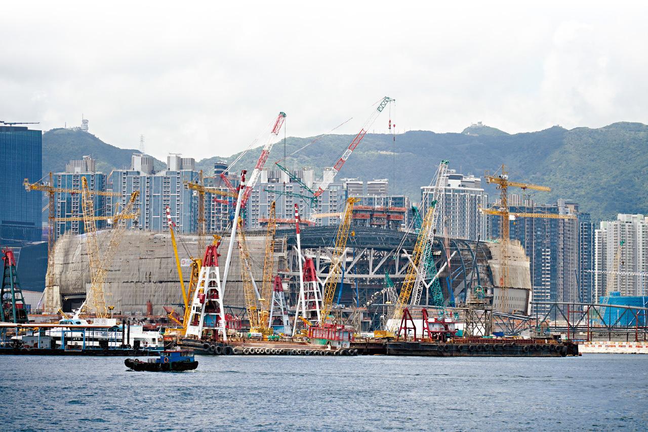 啟德體育園鋼構件全部運抵香港 預計分階段2024年底前竣工