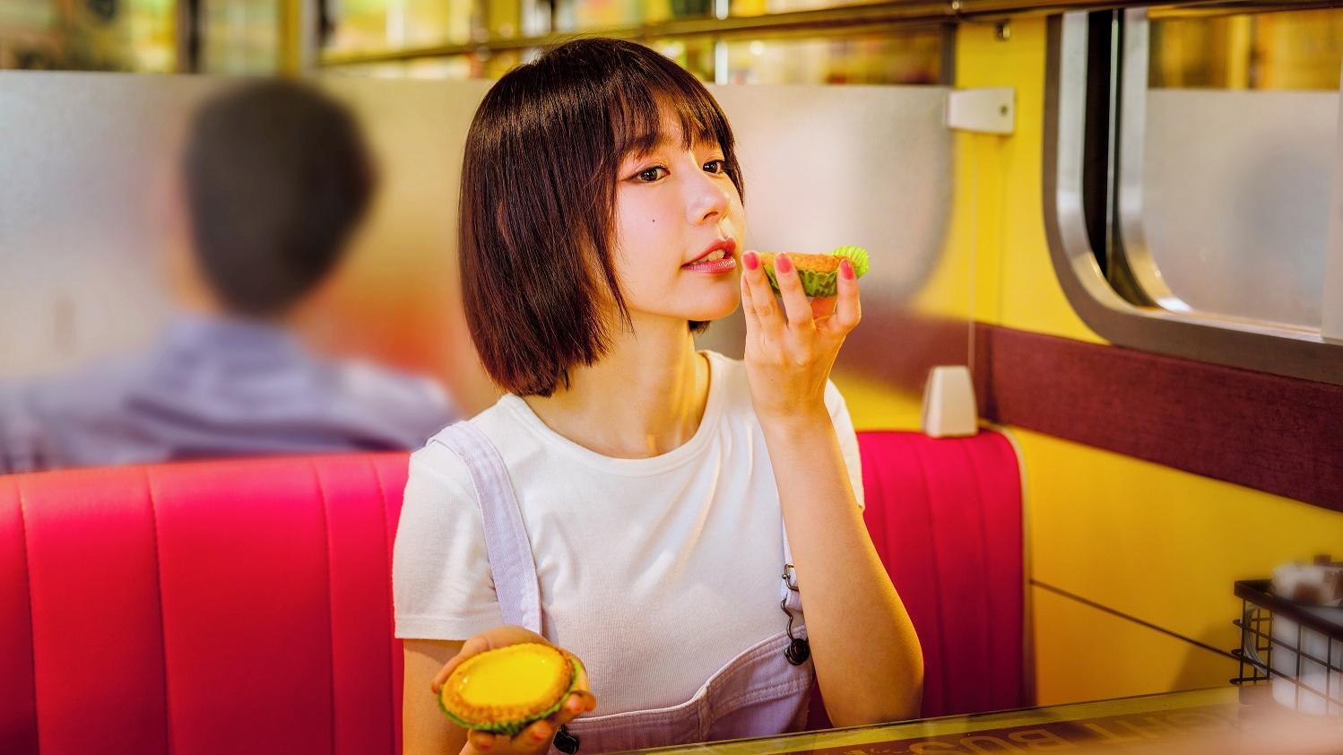 林明禎自爆靠坐摩天輪減壓   最愛酥皮蛋撻：來香港唔去茶餐廳等於沒來過