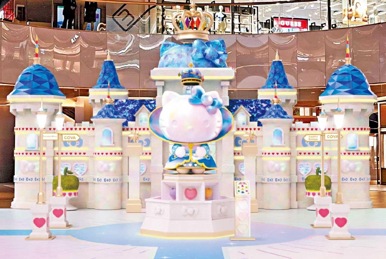東薈城名店倉大玩AI元宇宙體驗 6米高Hello Kitty女皇坐鎮