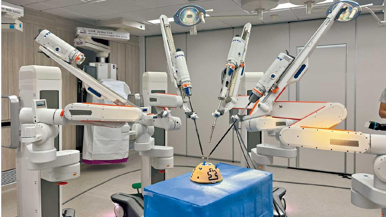 中大引入組合式機械臂 靈活切除前列腺癌