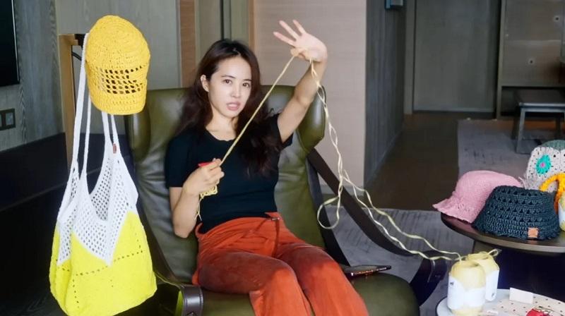 蔡依林拍片分享針織技巧：編織釋放壓力