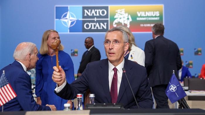 北約在立陶宛舉行峰會。(路透社)