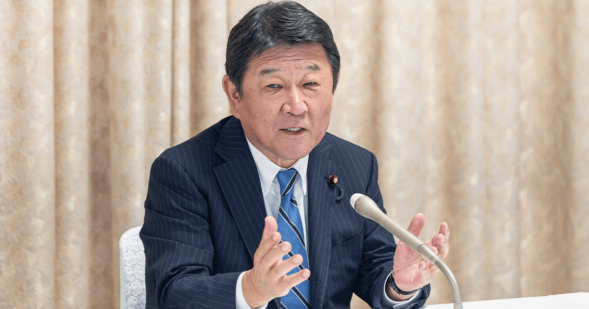 日本自民黨幹事長茂木敏充。(自民黨官網)