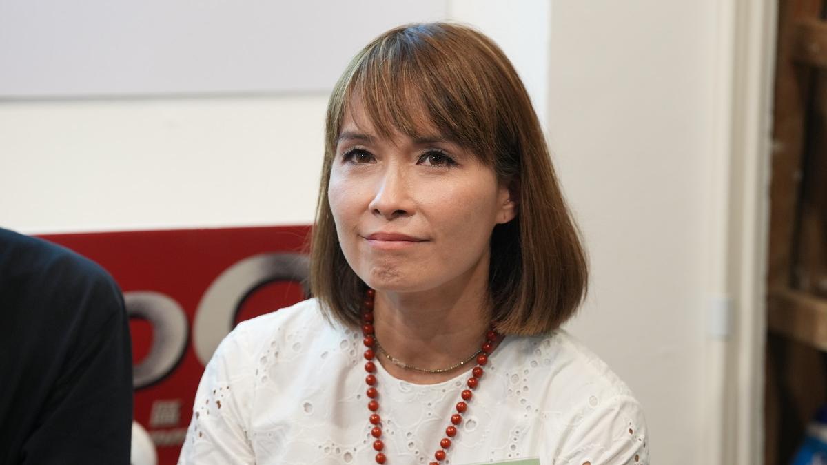 江玉歡談到新加坡早年銳意改革幼兒教育政策，倡港府研究長遠人口目標和計劃。(資料圖片／陳奕釗攝)