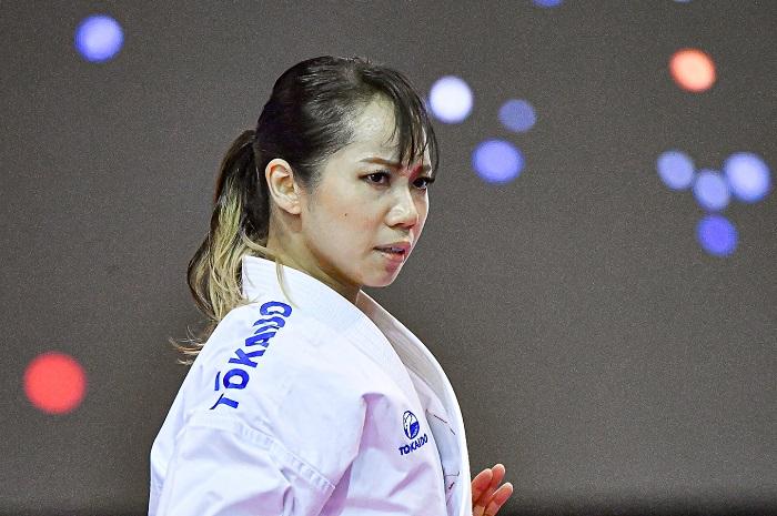 劉慕裳奪得亞錦賽金牌。(亞洲空手道聯會圖片)