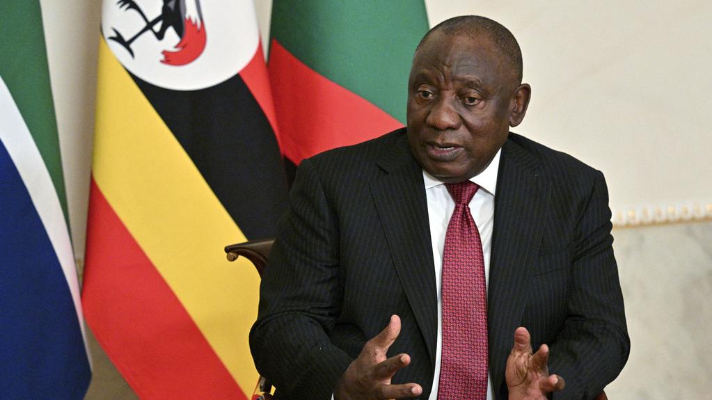 南非總統拉瑪佛沙。(美聯社)