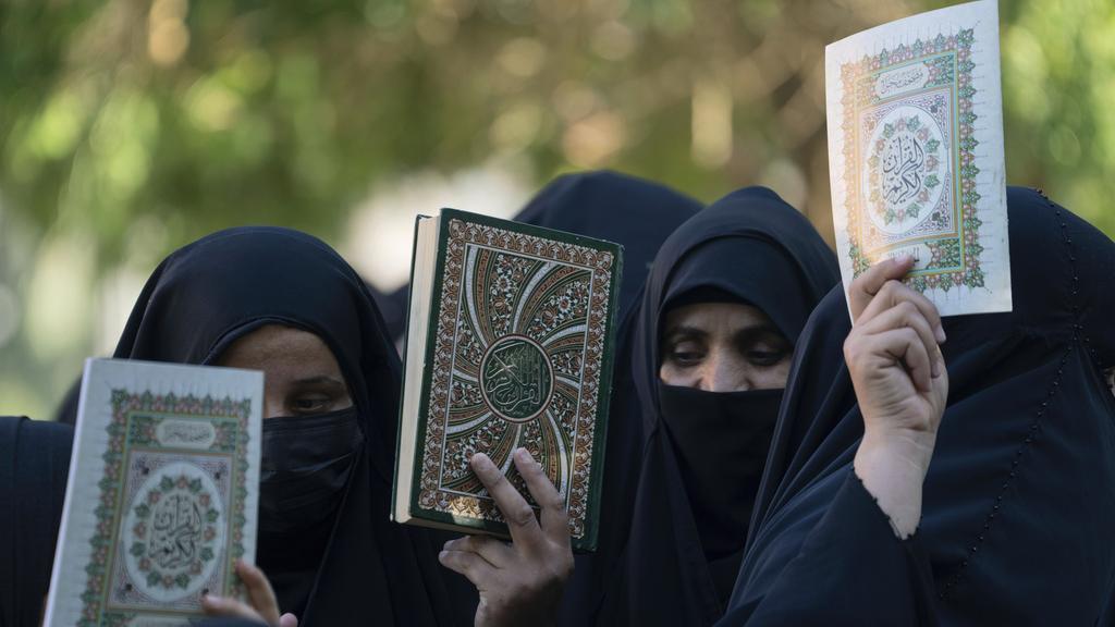 瑞典示威焚燒可蘭經引發伊斯蘭國家示威。(美聯社)