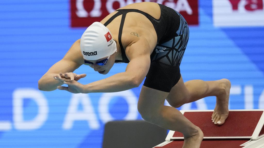 何詩蓓出戰世錦賽。(美聯社)