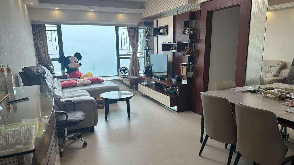 單位裝修新淨雅緻，並附設傢電，可即租即住。(代理提供)