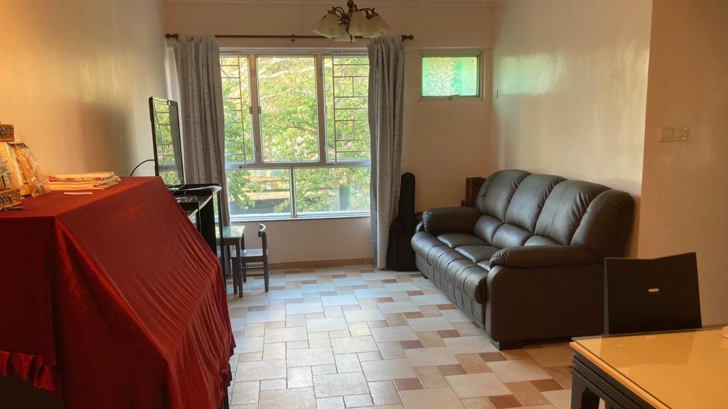 客飯廳擺放大型傢俬後，仍有不少活動空間。(代理提供)