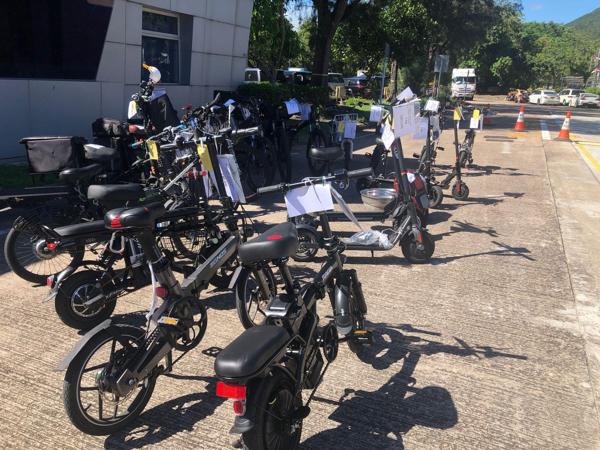 19人涉非法駕駛電動可移動工具被捕 其中7人為外賣速遞員