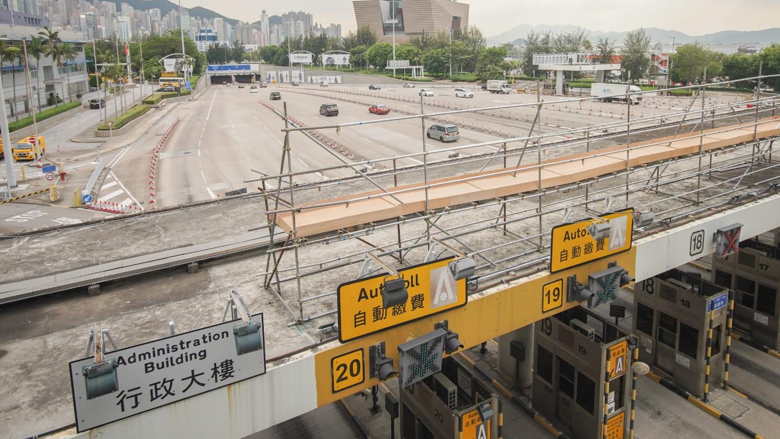 西隧8月2日將交回政府營運，3條過海隧道同日實施「633」收費方案。(李睿哲攝)