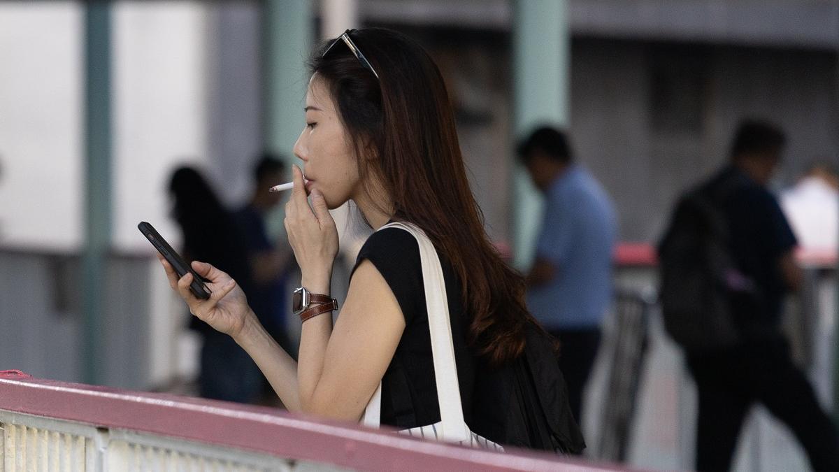 政府即日起就控煙策略展開公眾諮詢。(蘇文傑攝)