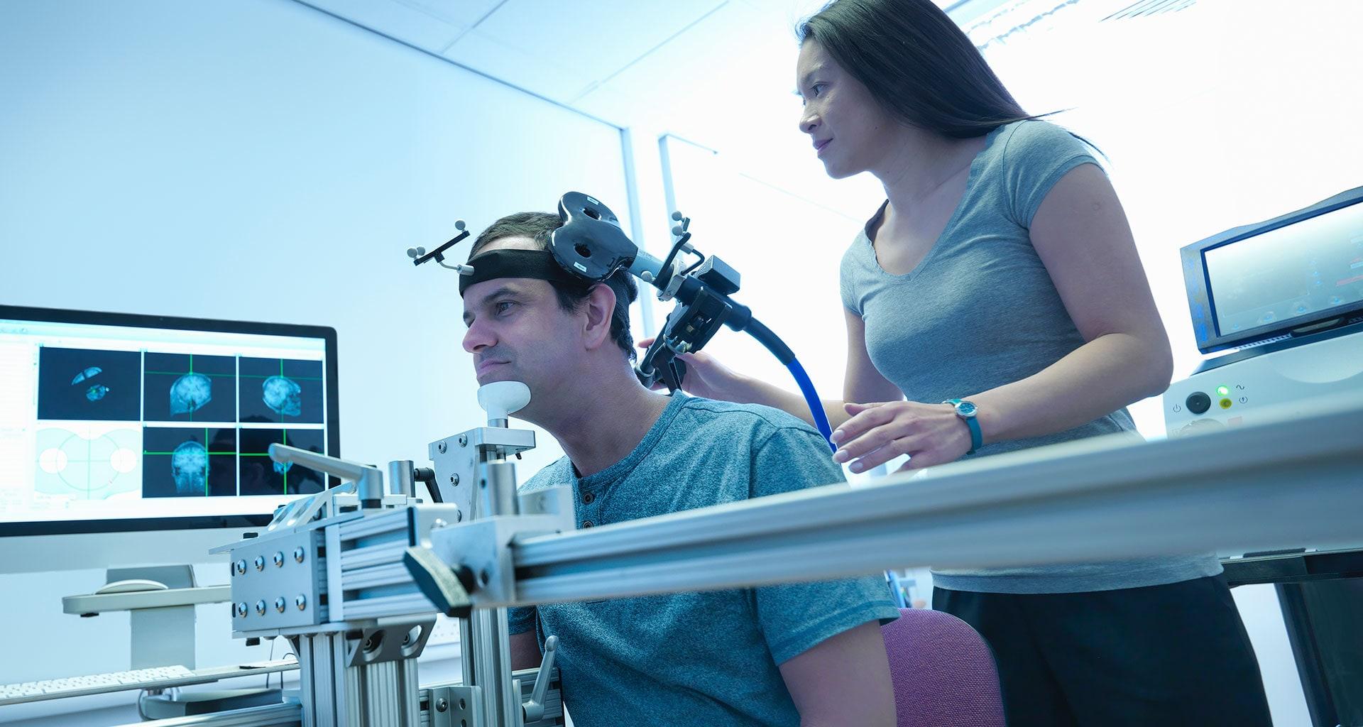 中風經顱磁刺激治療