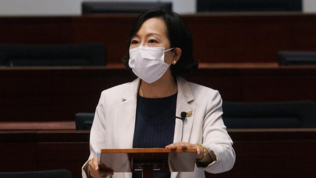 麥美娟澄清冇成立過任何基金募捐，呼籲街坊唔好上當！(資料圖片／蘇文傑攝)