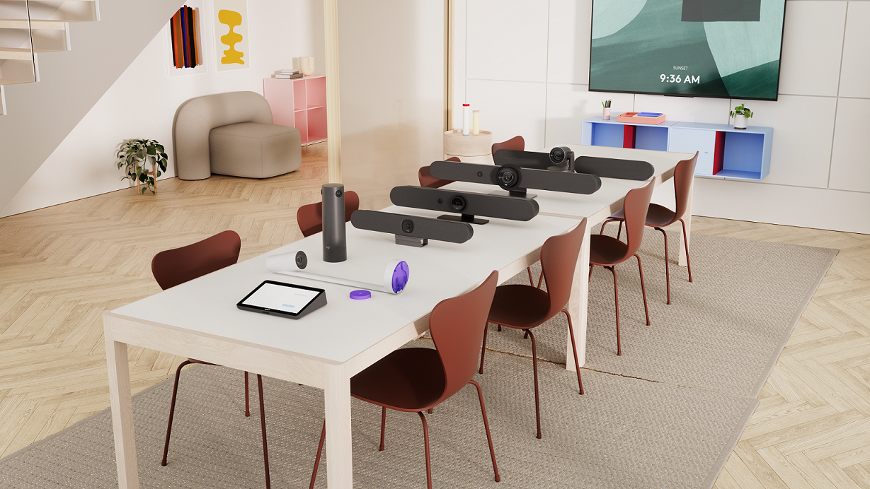 視像會議丨Logitech Rally Bar Huddle及Sight AI全景桌面攝影機 提升辦公效率