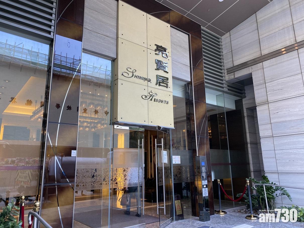 大角咀區二手市況淡靜，區內單幢物業亮賢居打破靜局，錄得本月首宗二手成交，惟屬蝕讓個案。