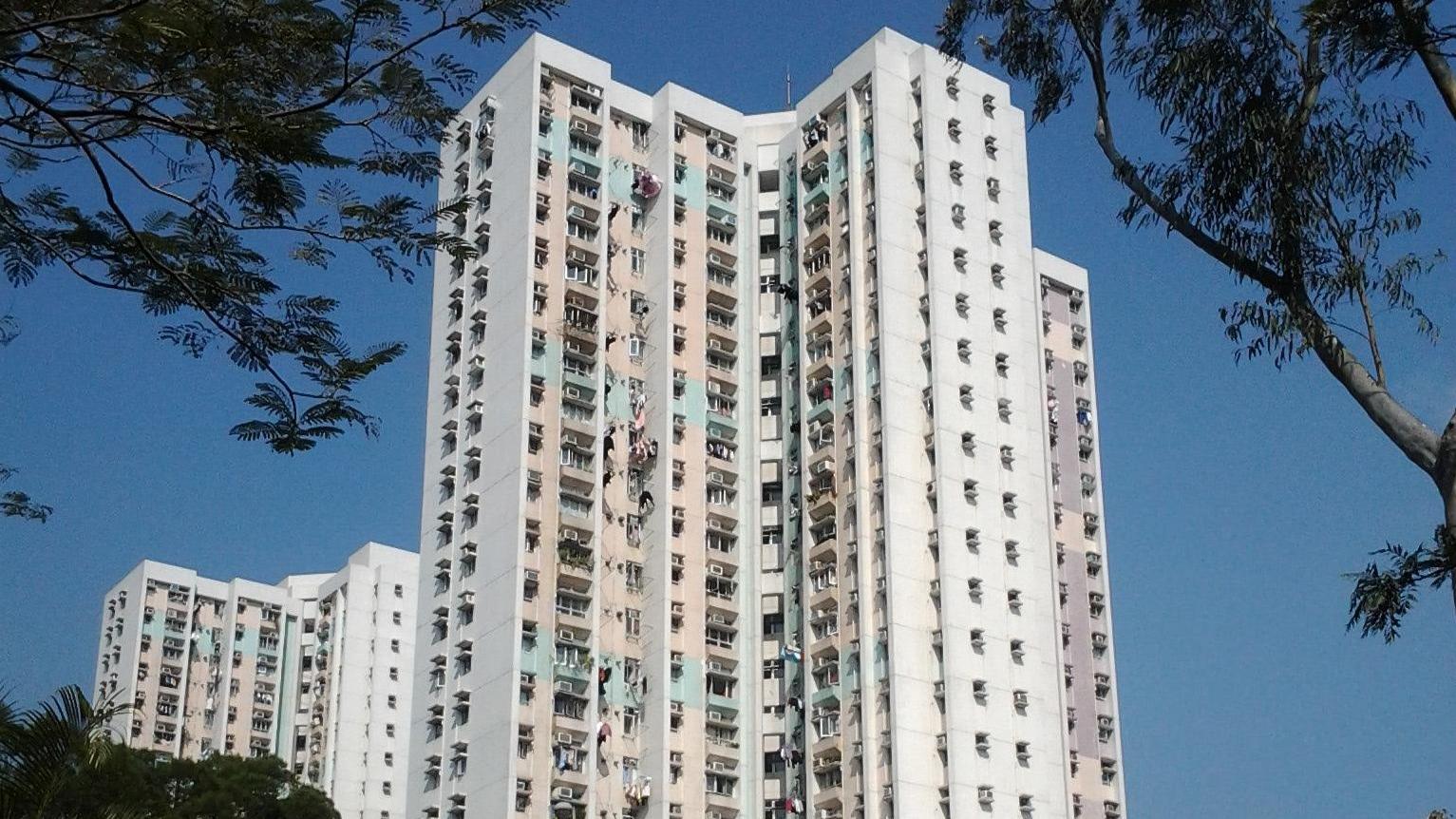 樂富居屋富強苑高層三房戶，最新以598萬元(居二價)易手，業主在逆市下，帳面大賺近546萬元離場。(資料圖片)