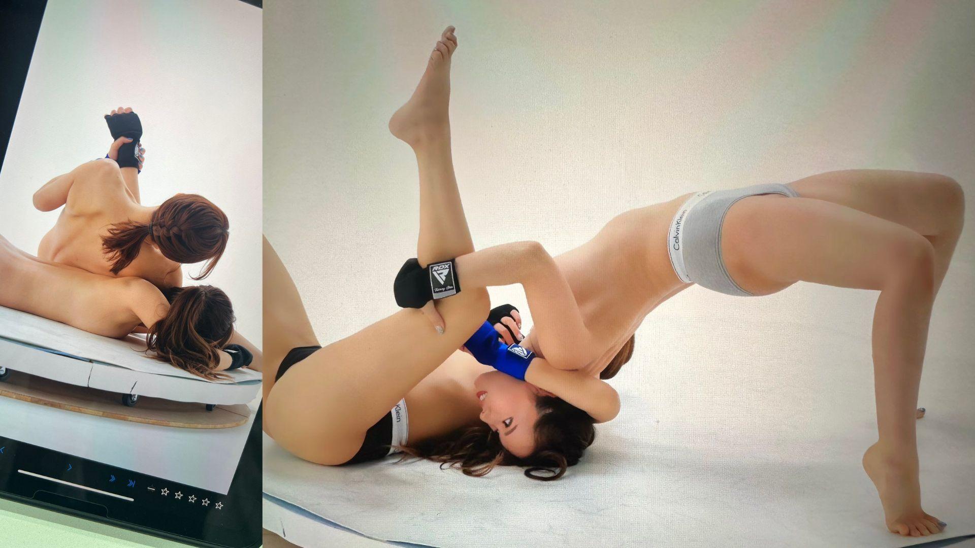 波多野結衣使出拱橋必殺技 全裸肉搏大槻響