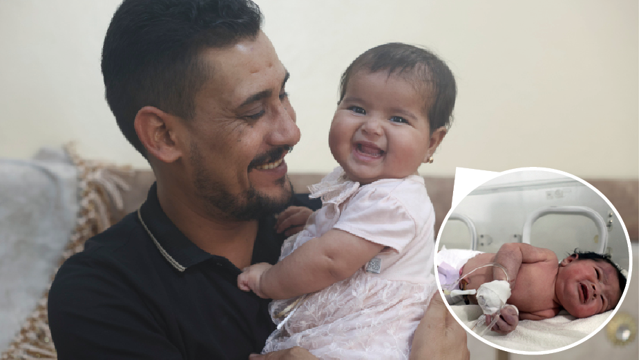 土耳其地震女嬰