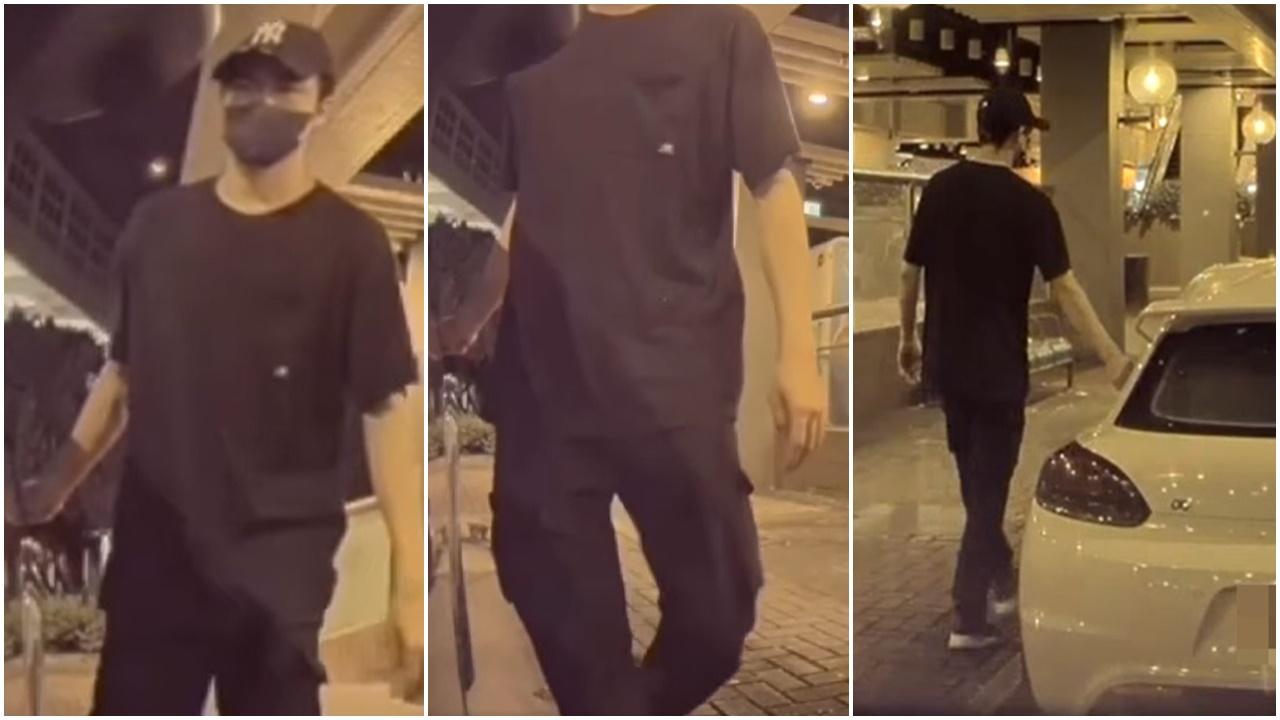 天水圍破壞王連環鎅車上鏡，網民：仇富。(車cam L@FB)