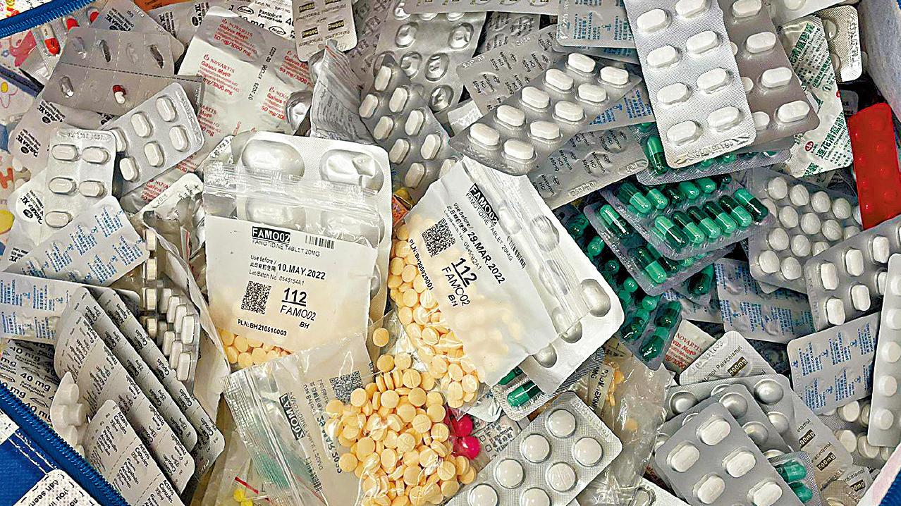 回收逾178萬粒家居藥餘「裝滿一個貨櫃」 不當棄置或污染環境