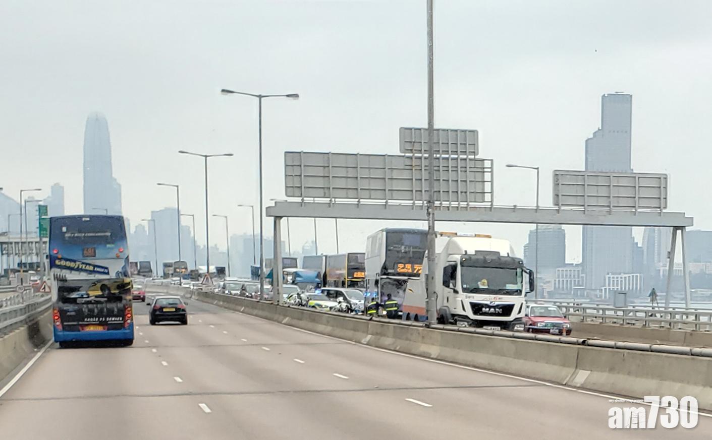 東區走廊鐵騎載10歲女捱撞倒地受傷 七人車不顧而去