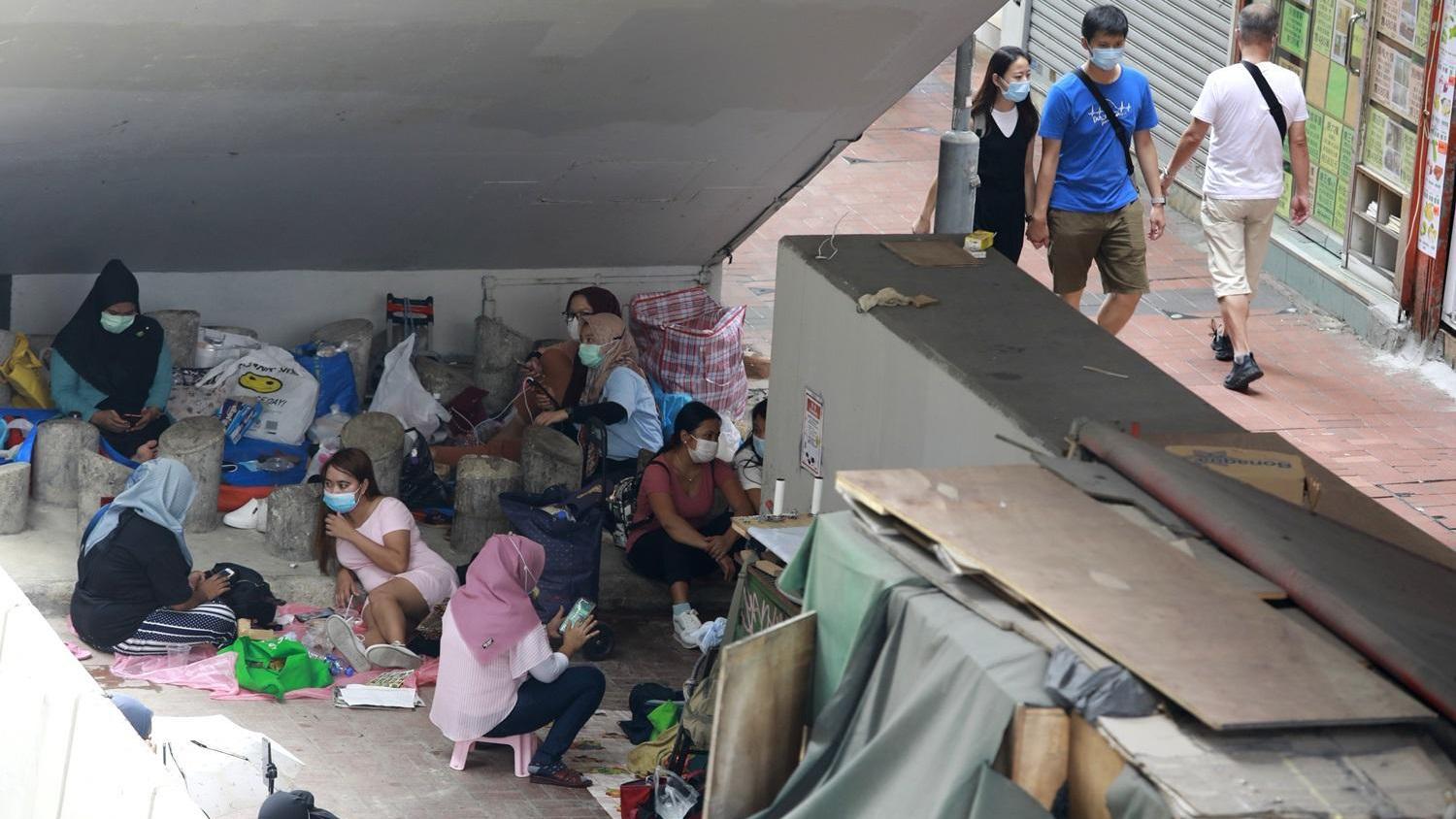 早前有印尼公會指香港僱主需支付額外招聘費。(資料圖片)