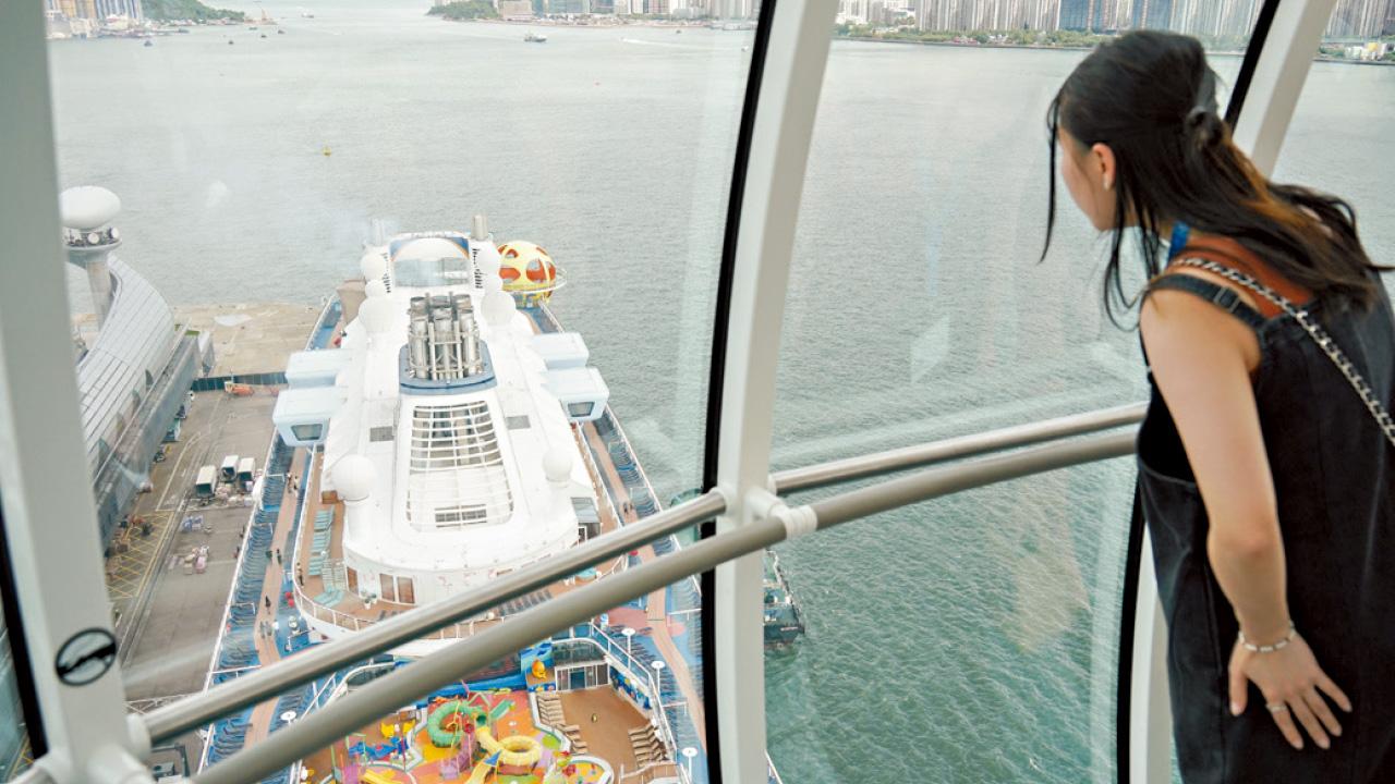 海運大廈與啟德郵輪碼頭