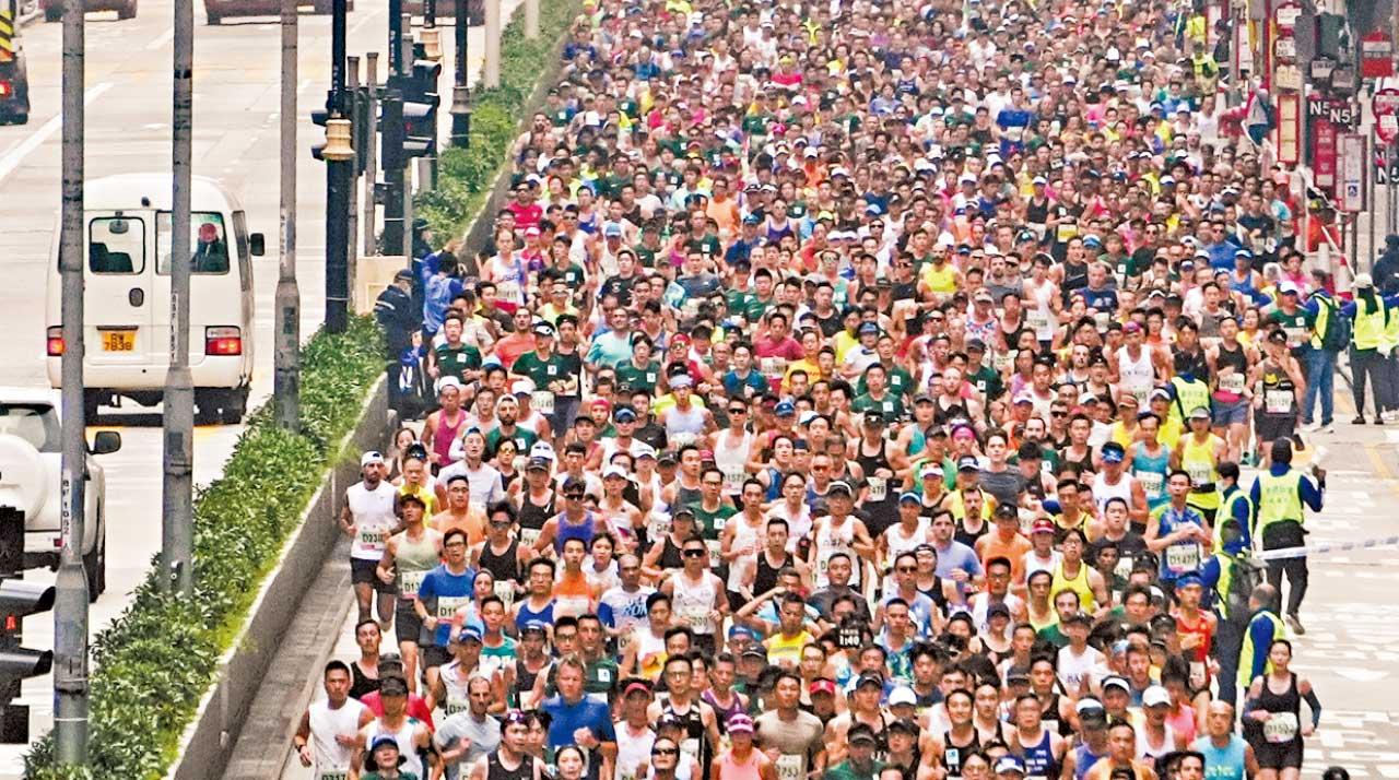 渣打香港馬拉松2024 名額7.4萬回復疫情前