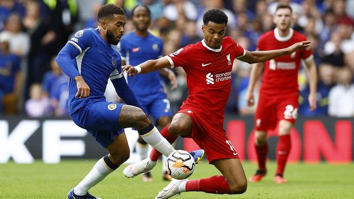 車路士與利物浦踢平1:1。(路透社)