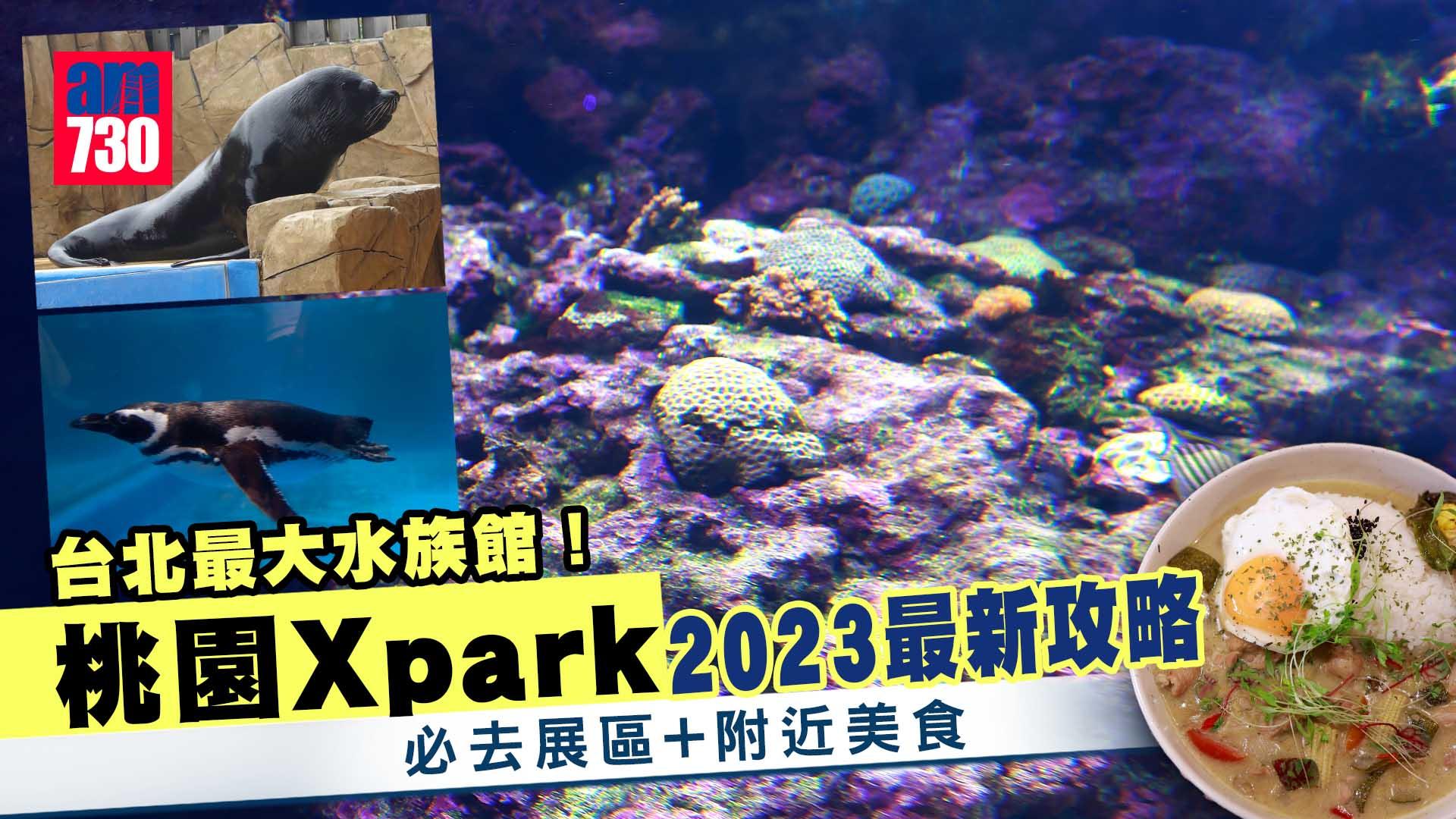 台灣自由行｜台北最大水族館！桃園Xpark 2023最新攻略 必去展區+附近美食