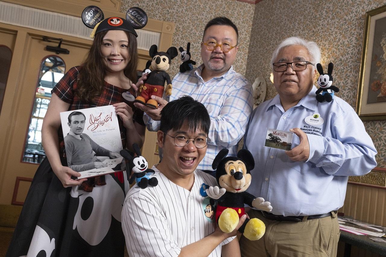 迪士尼粉絲喜愛米奇變資深收藏家   稱華特故事成其追夢動力(蘇文傑攝)
