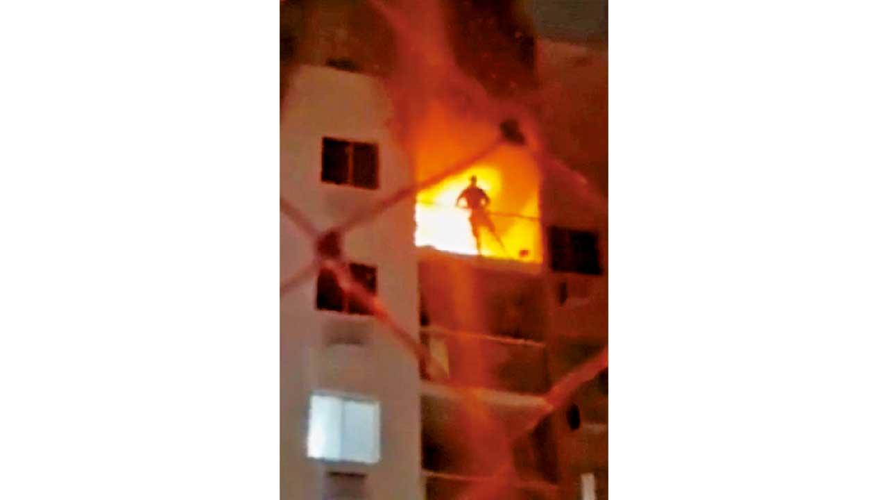 家中失火 救出妻兒 巴西健身教練折返救狗葬身火場