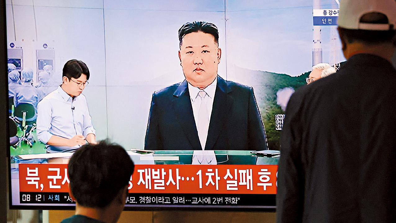 北韓發射間諜衛星再失敗 解體粉碎 沖繩一度發警報