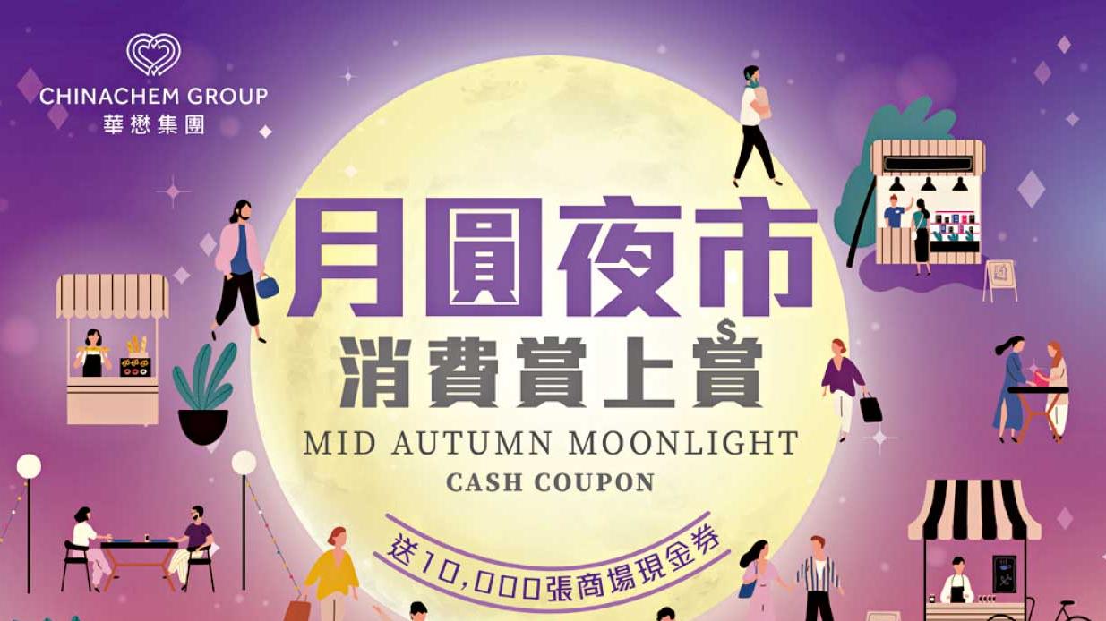 華懋推動夜市經濟 送10000張商場夜市現金券