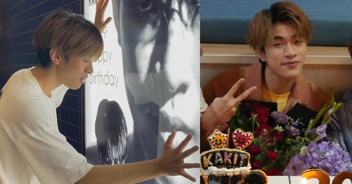 全民造星V｜Kakit生日獲粉絲送黑白燈箱 鄧家杰︰我要令佢變得值得