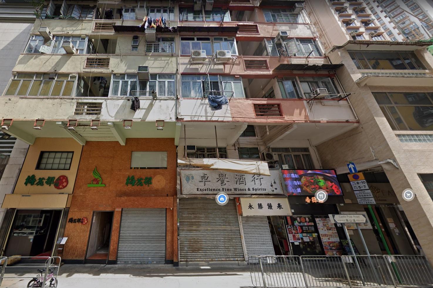 長沙灣劏房冧石屎擊中兩住客頭部 傷者：流血流到成身都係