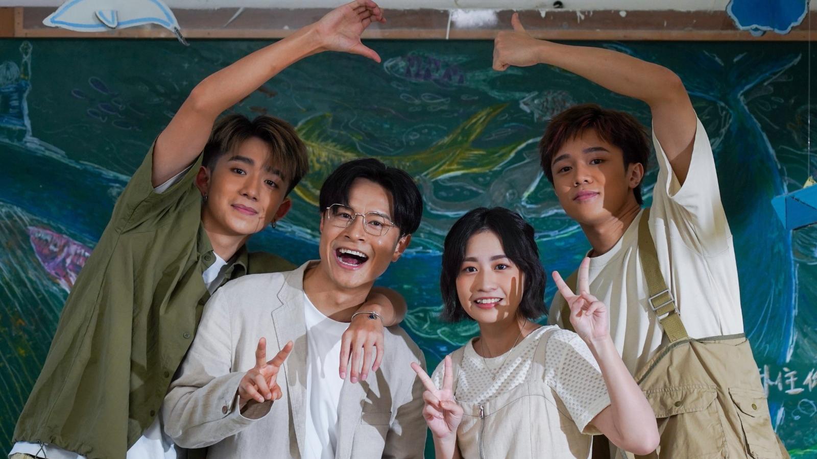 陳健安返母校拍新歌MV邀Sica、《造星V》學員Hei、希晉扮學生