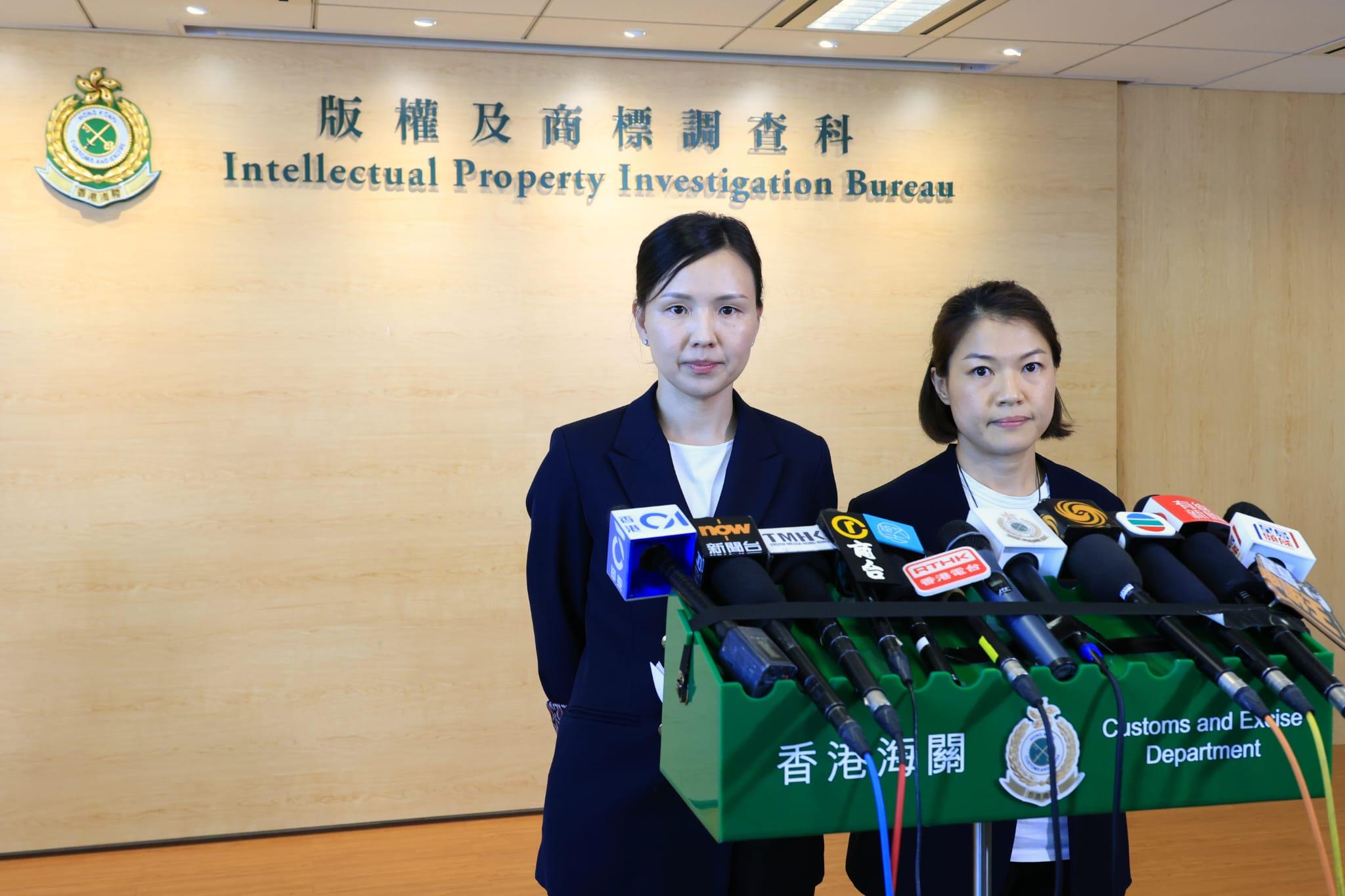 翹英教育結業｜海關拘50歲女負責人涉違《商品說明條例》   接310宗舉報有家長預繳一年學費 (林俊源攝)