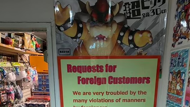 網上熱話｜東京店舖豎英文告示牌 數外國客6宗罪 小器定有理？