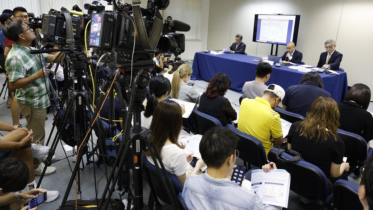 日本駐港總領事館稱，已在港舉辦了3次記者會解說排放核污水事宜。(資料圖片／林俊源攝)